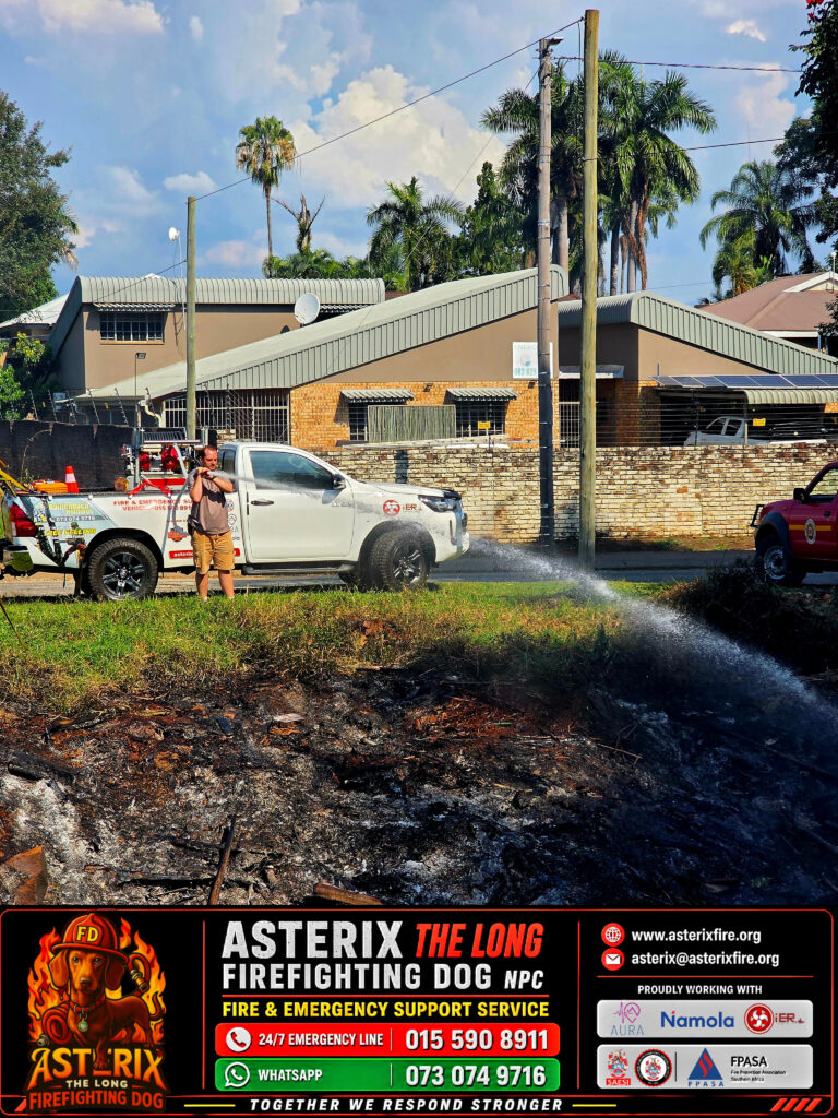 Fire Incident Response – Voortrekker Street Area, Tzaneen